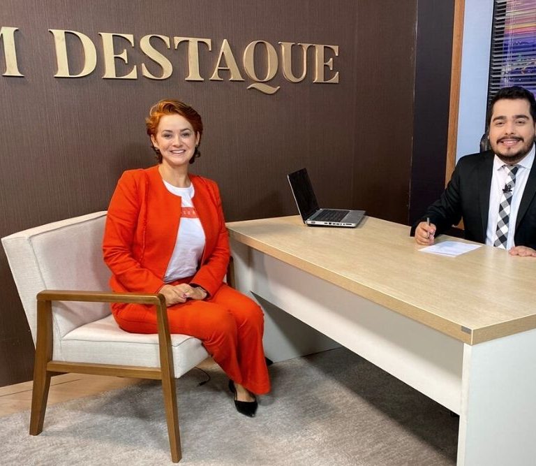 catia horsts fala sobre empreendedorismo feminino no programa em destaque da record news