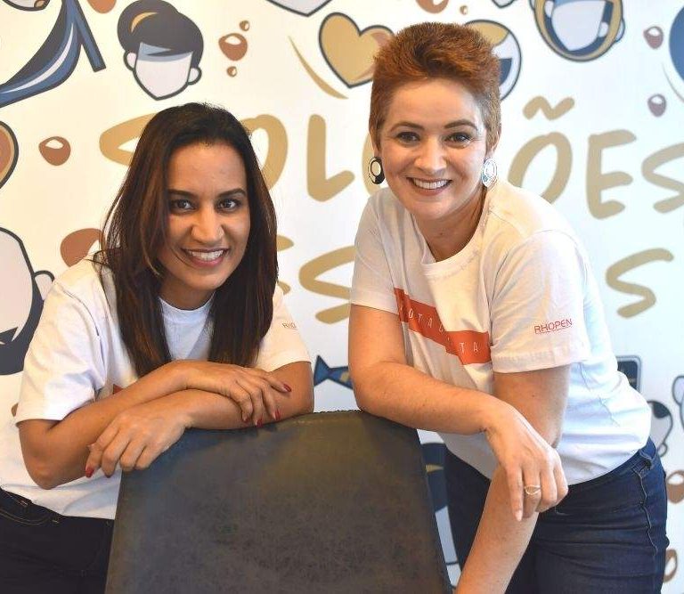 Cátia Horsts e Jaciara Pinheiro. Fundadoras da RHOPEN Consultoria